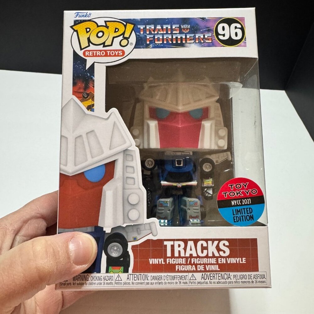 Funko Pop! Retro Toys- Transformers, Tracks #96